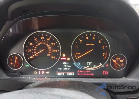 2014 BMW 328I xDrive z USA, uszkodzony, nr VIN WBA3B5C54EF958586